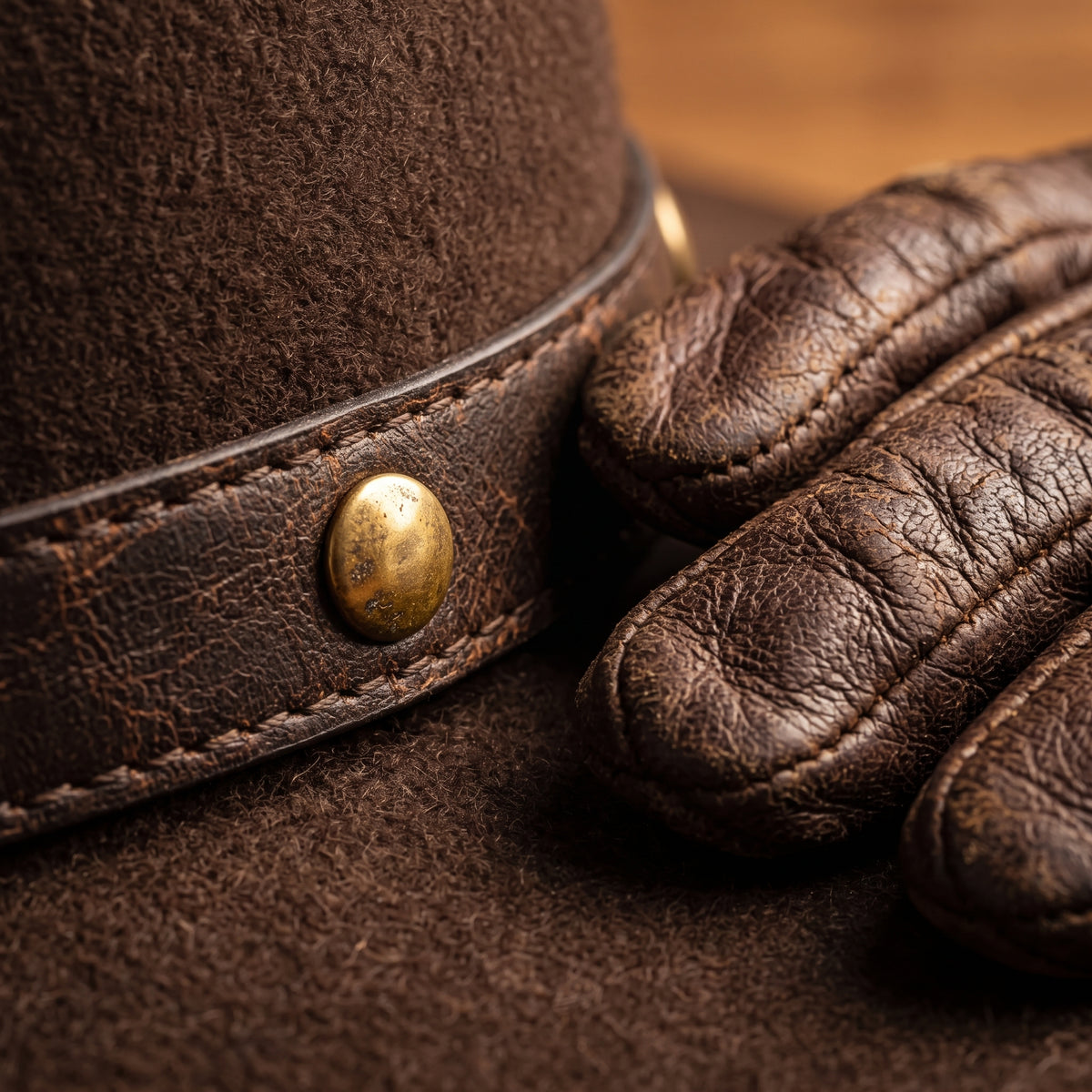 The Rancher by mianbrea™ — Premium Wool Felt Cowboy Hat, Hand-Pressed Cattleman Crease