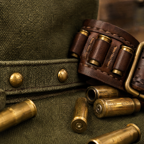 The Workman by mianbrea™ — Premium Olive Canvas Workwear Hat, No.07 Leather Patch & Antiqued Brass Hardware