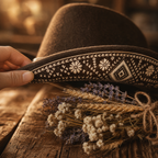 The Rancher by mianbrea™ — Premium Wool Felt Cowboy Hat, Hand-Pressed Cattleman Crease