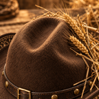 The Rancher by mianbrea™ — Premium Wool Felt Cowboy Hat, Hand-Pressed Cattleman Crease